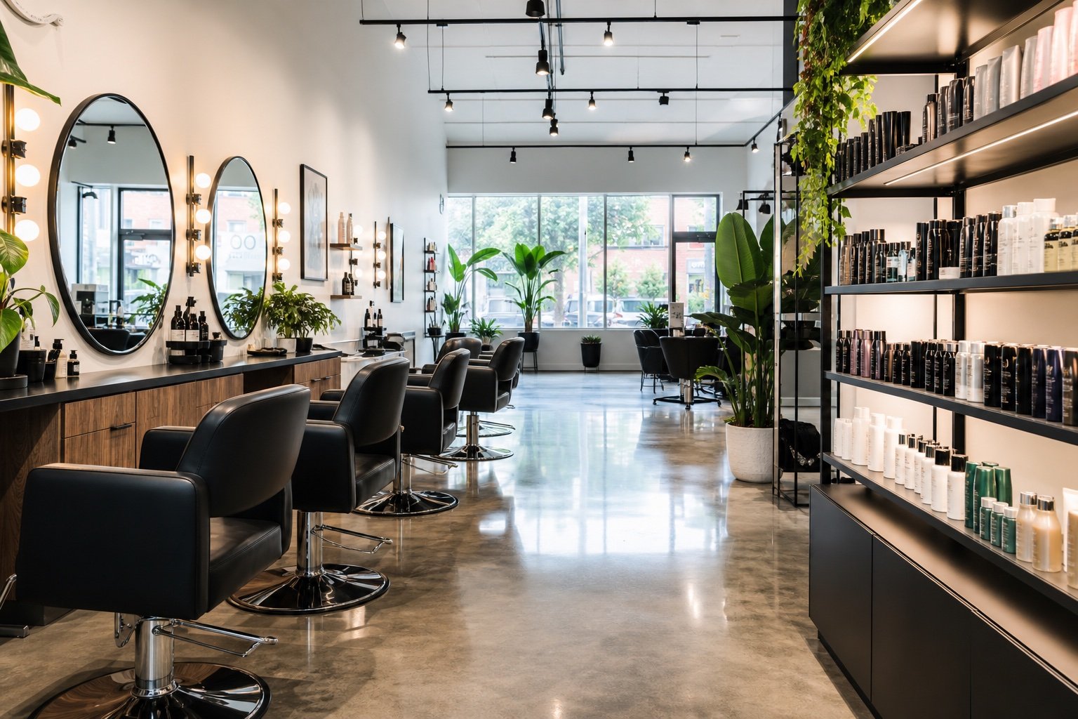 Hair salon